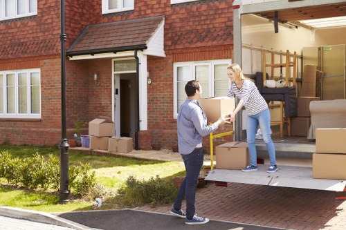 Example man and van pricing for a house move near Upminster station
