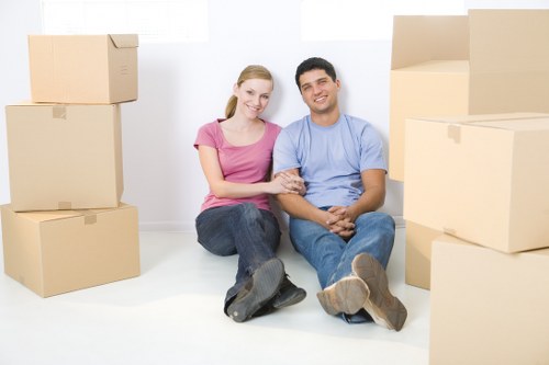 Removal team planning a home move in Upminster
