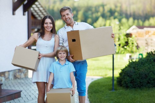 Removals van service for homes and businesses in Upminster