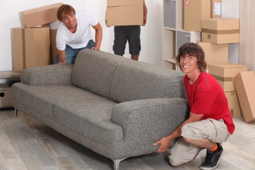 Office relocation transport and setup for a local Upminster business