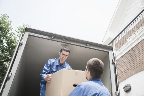 Packing and loading support for a local Upminster move