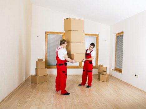 Careful packing and furniture handling during a house move